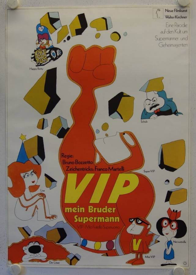 Mi Fratello Superuomo - The SuperVips original release german movie poster